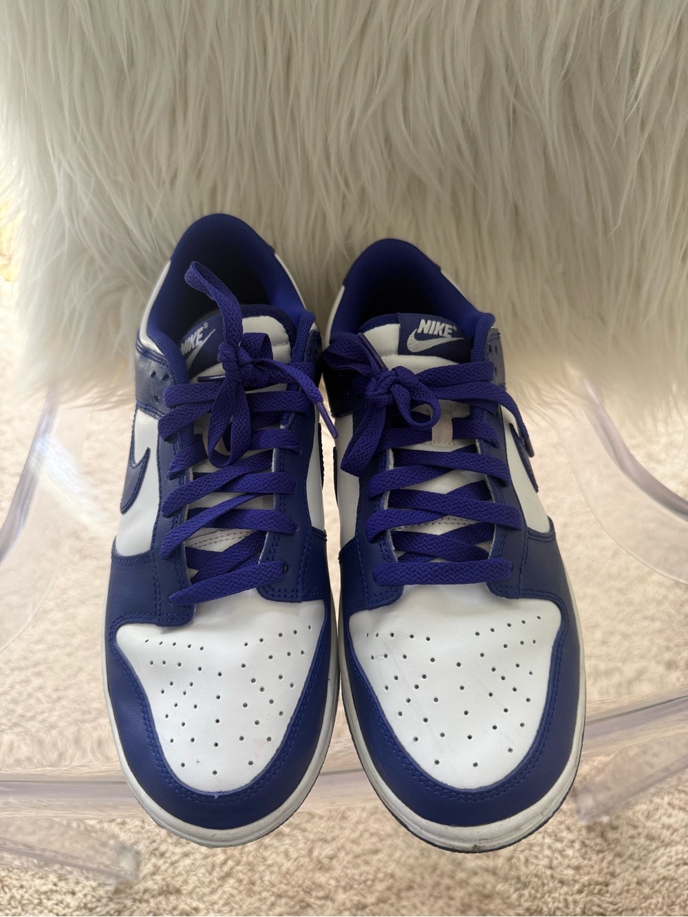 Nike Dunk Low Retro White Concord Purple